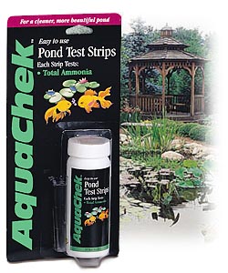 Aquachek Pond Test Strips-Ammonia